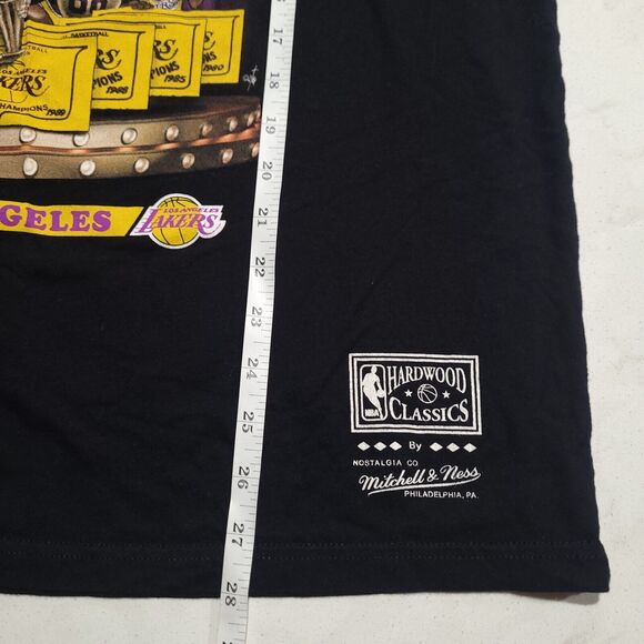 Mitchell & Ness Los Angeles Lakers 80s Lakeshow Classic Shirt NBA Champions NWOT - Picture 4 of 7
